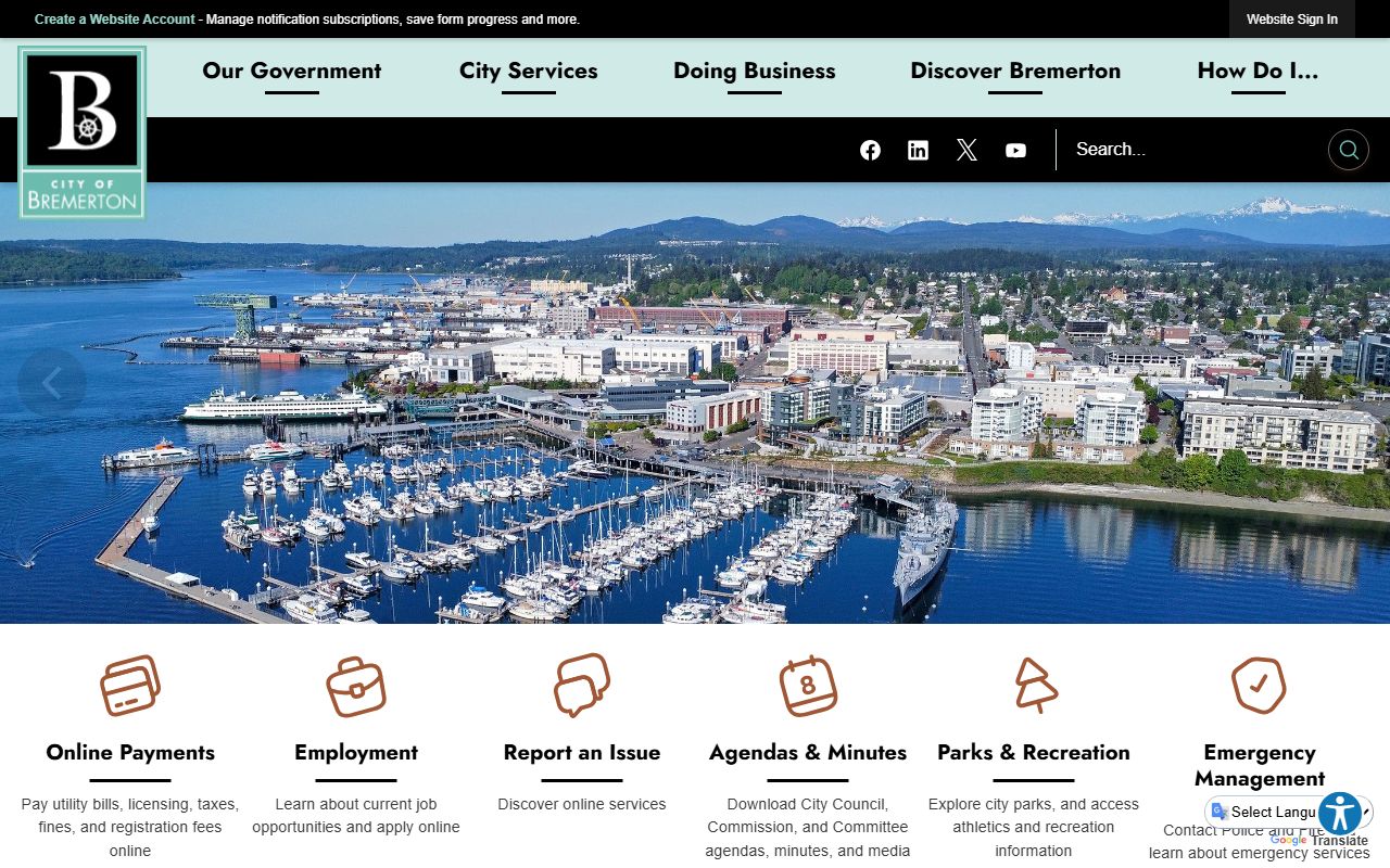 bremerton arrest records city homepage