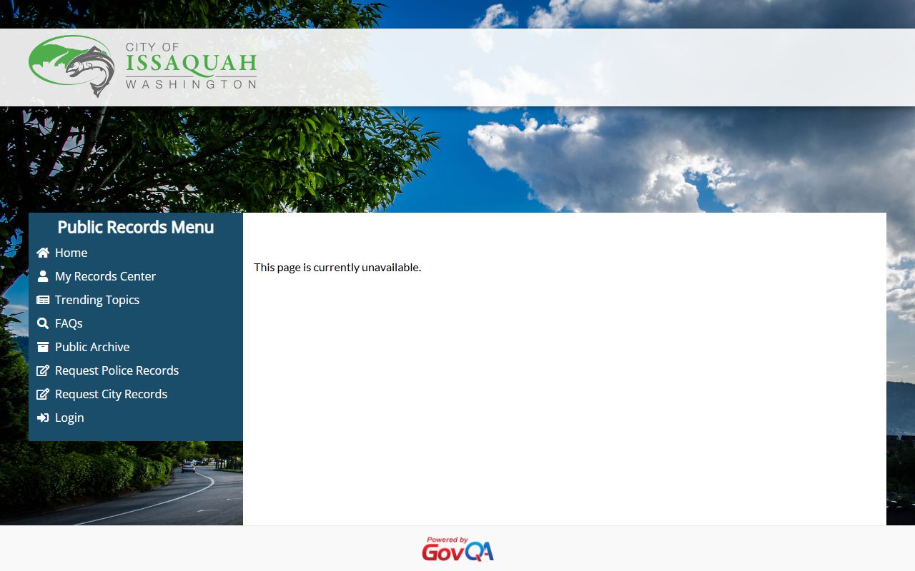 issaquah arrest records govqa portal