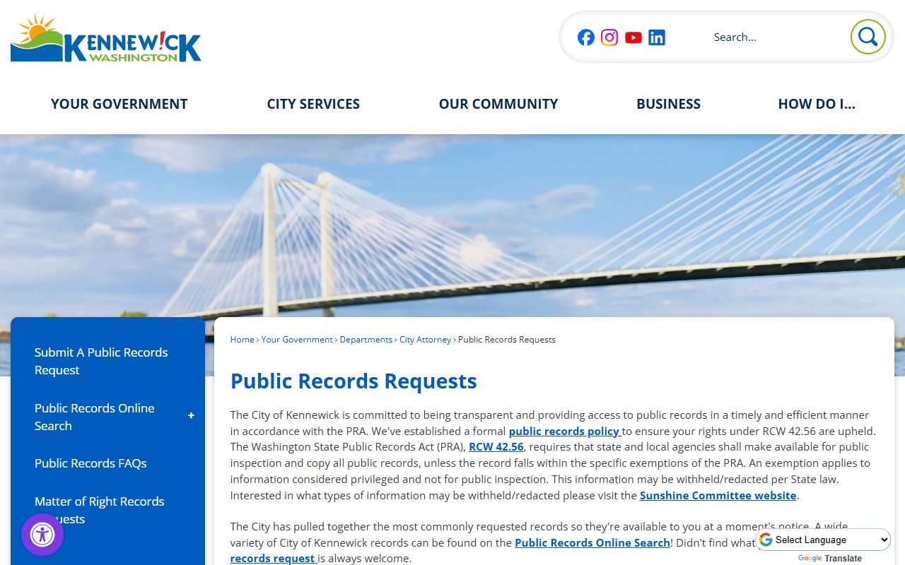 kennewick arrest records public records portal