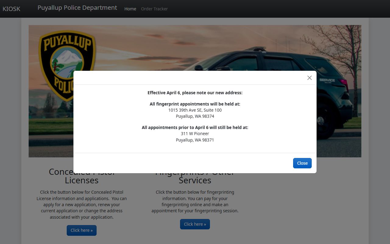 puyallup arrest records police permitium online portal