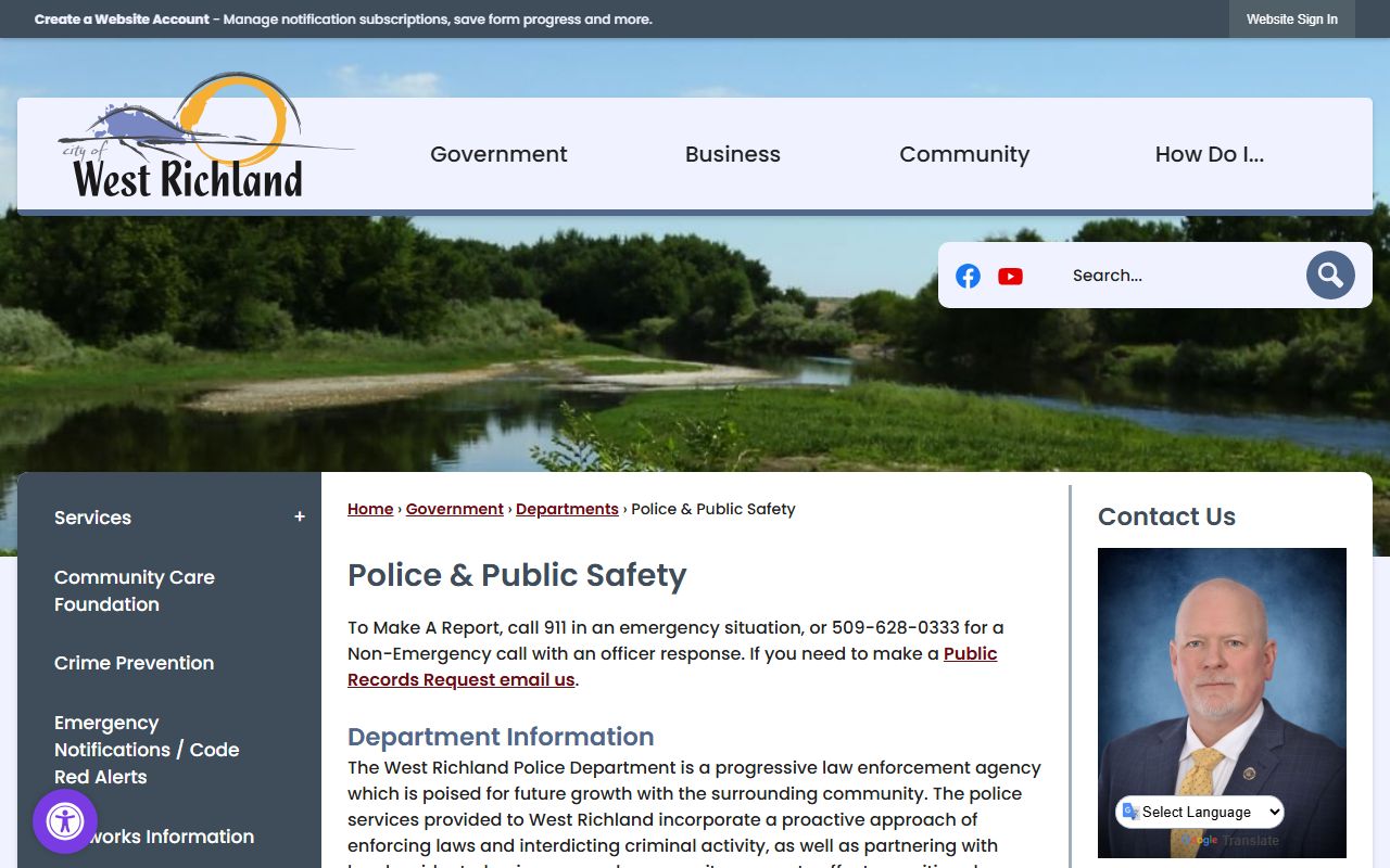 richland arrest records west richland police department