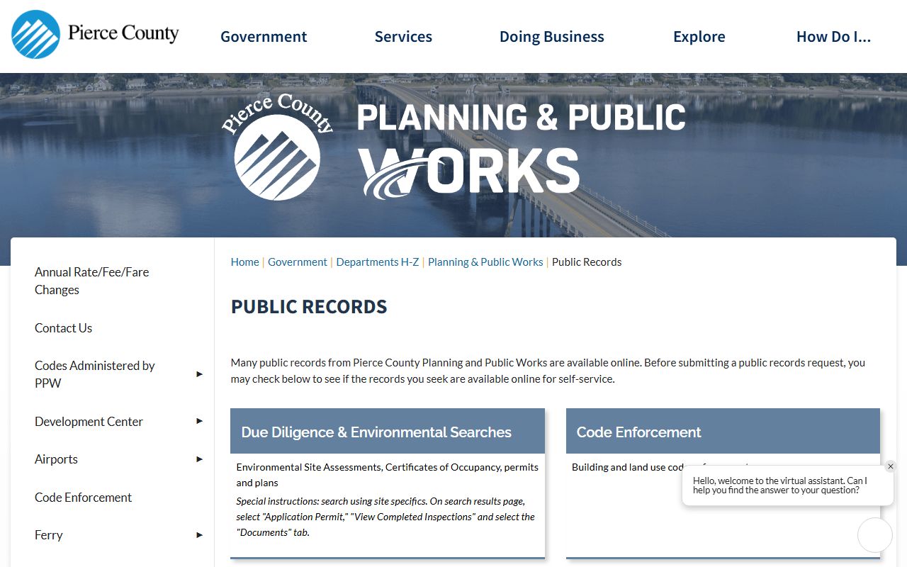 spanaway arrest records pierce county public records portal