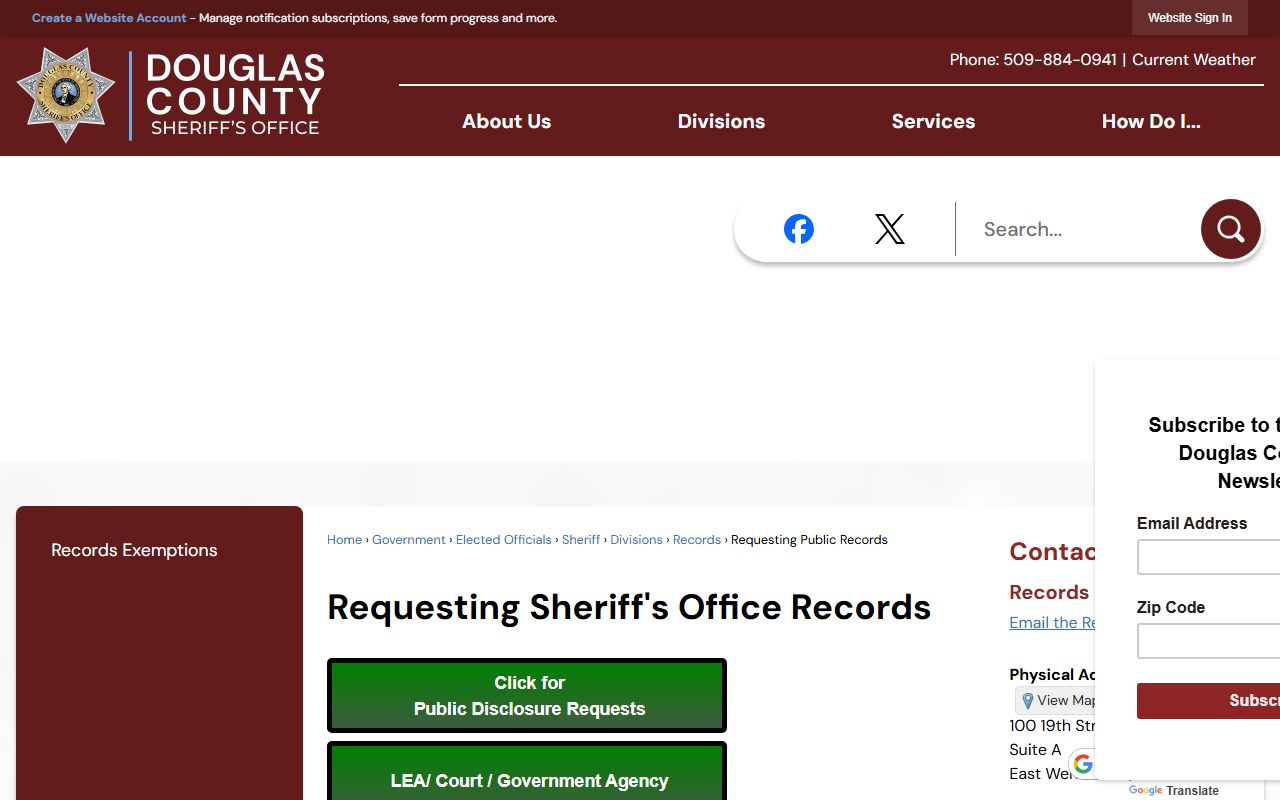 douglas county arrest records public records portal