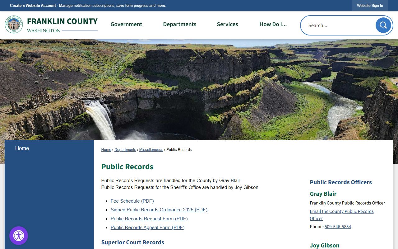 franklin county arrest records public records portal