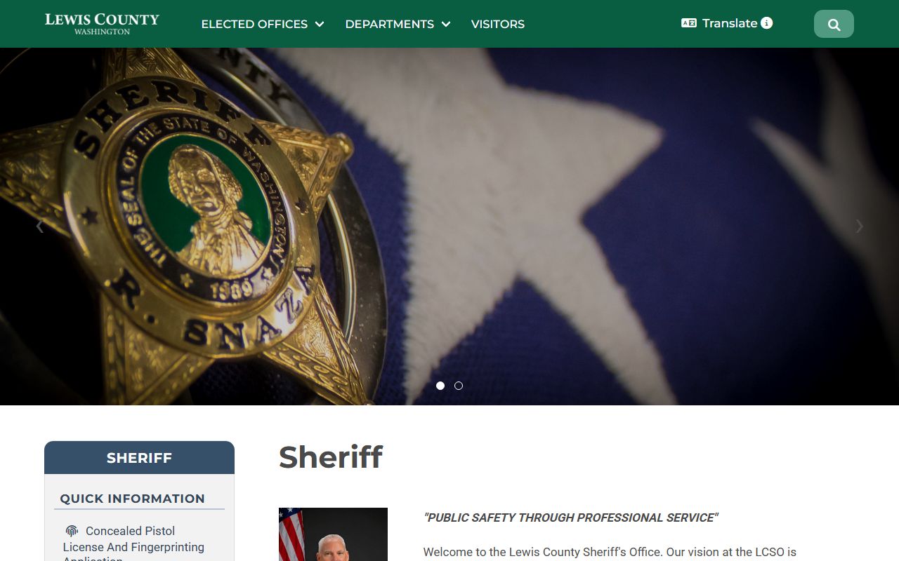 lewis county arrest records sheriff office website