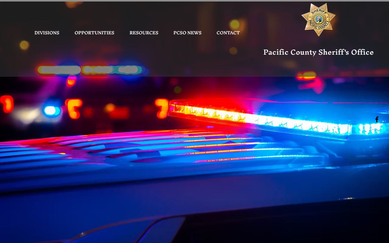 pacific county arrest reports public records
