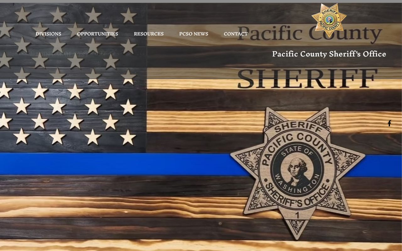 pacific county sheriff office arrest records